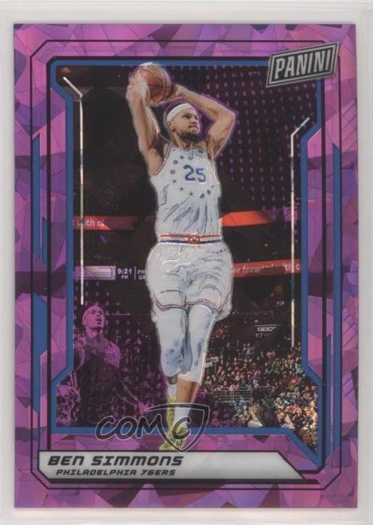 2019 Panini National Convention VIP Purple Prizm 55/99 Ben Simmons #30 1b8