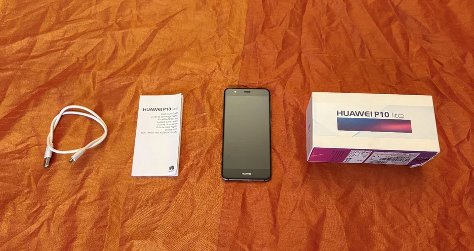 Huawei P10 Lite ITA cellulare telefono Funzionante e Sbloccato nero - Immagine 2 di 4