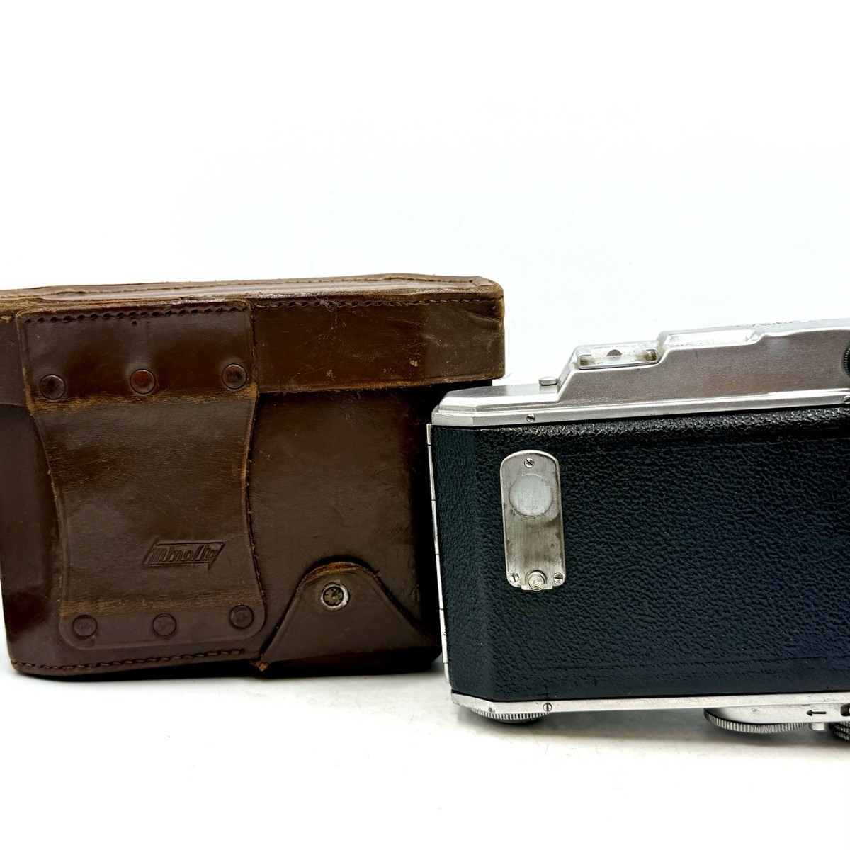 As Is] Minolta Auto Semi Folding Camera w/ Case 1937-1943 For