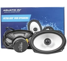 Aquatic Av HG200 Bag Lid Speakers - 6in. x 9in.