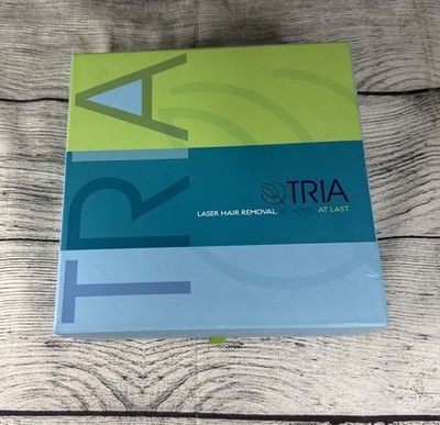 USED~Tria Beauty Permanent Hair Removing Laser System FDA-Cleared~White w/Sensor