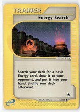 Energy Search 153/165 Common Expedition Base Set Pokemon Heavily Played on eBay