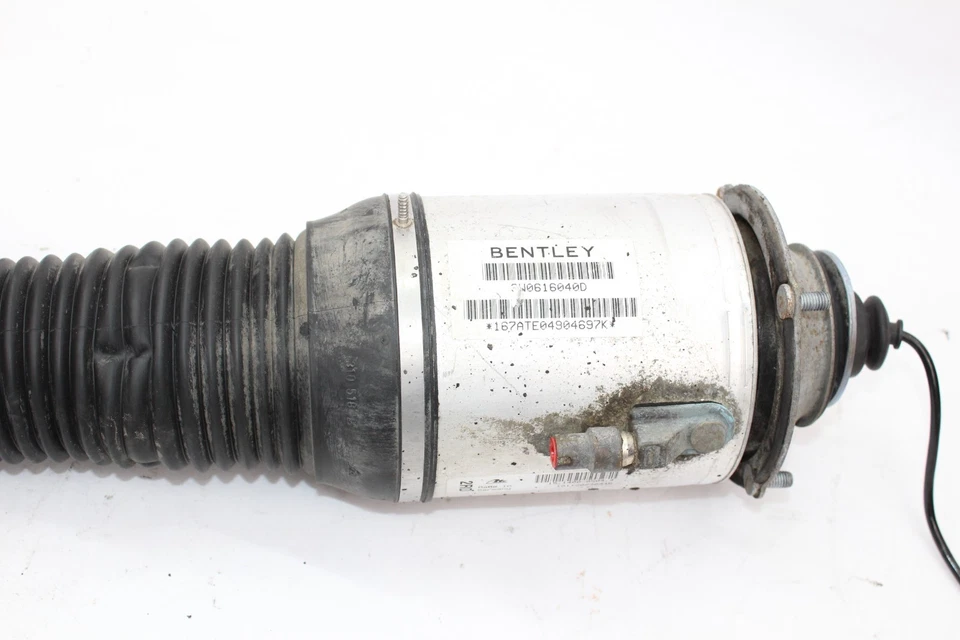 2003-2013 BENTLEY CONTINENTAL GT FRONT RIGHT PASSENGER AIRMATIC AIR SHOCK STRUT - Image 4 of 4