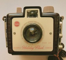 Antique Kodak Brownie Holiday Flash Camera Vintage Toy Camera Collectible