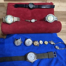 Vtg WATCH JACKPOT•13 pc.ESTATE LOT•LUCERNE, Bulova, BENRUS+more #IYKYK
