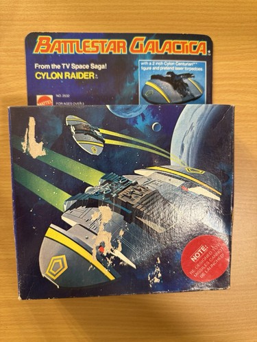 Battlestar Galactica Cylon Raider 1978 Pilot New NIB