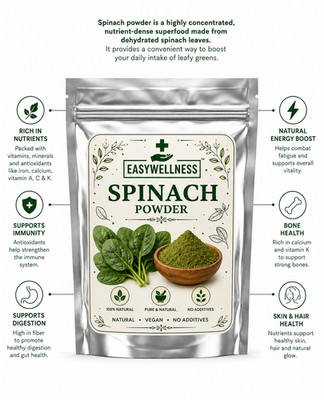 Spinach Powder Pure Natural Green Superfood Vegan Herbal Supplement