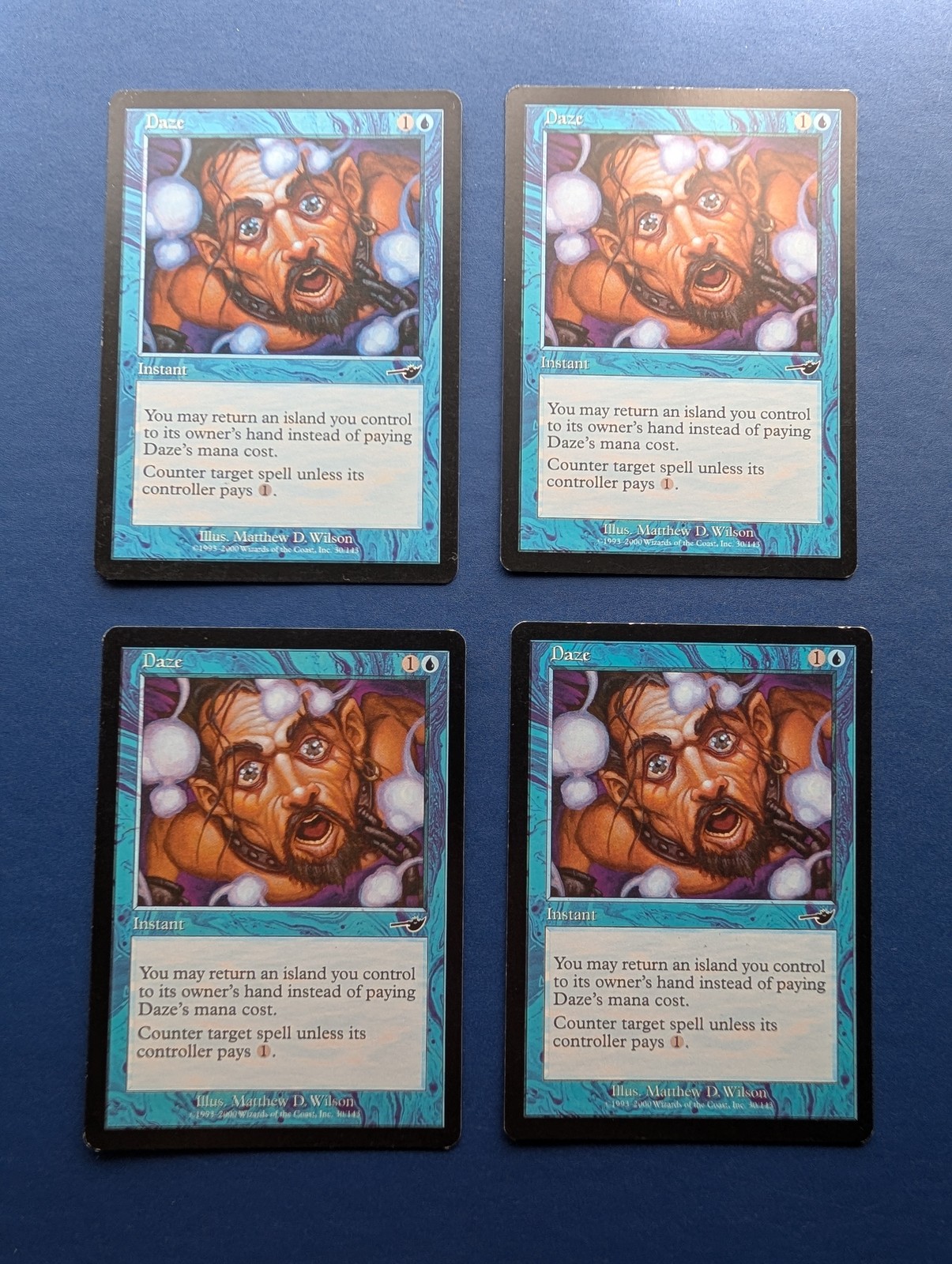 MTG Daze X4: Nemesis #30 – EX+