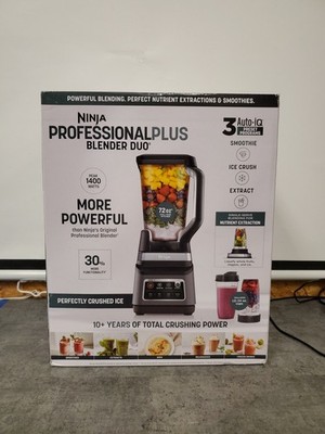 Ninja BN751 Professional plus DUO Blender, 1400 Peak Watts, 3 Auto