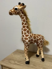 GIRAFFE  Adventure Planet 20” Tall Standing Plush Stuffed Animal Toy Posable