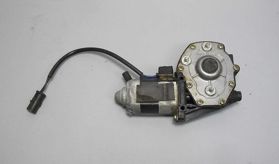 Elevador de ventana eléctrico izquierdo BMW E30 serie 3 temprano de fábrica motor de transmisión 1984-1988 Foto 2 de 3