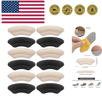 Heel Grips Liner Cushions Inserts for Loose Shoes, Heel Pads Snugs for Shoe T...