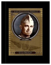 2007 TOPPS DISTINGUISHED SERVICE Military Card DS18 OMAR BRADLEY US Army MINT