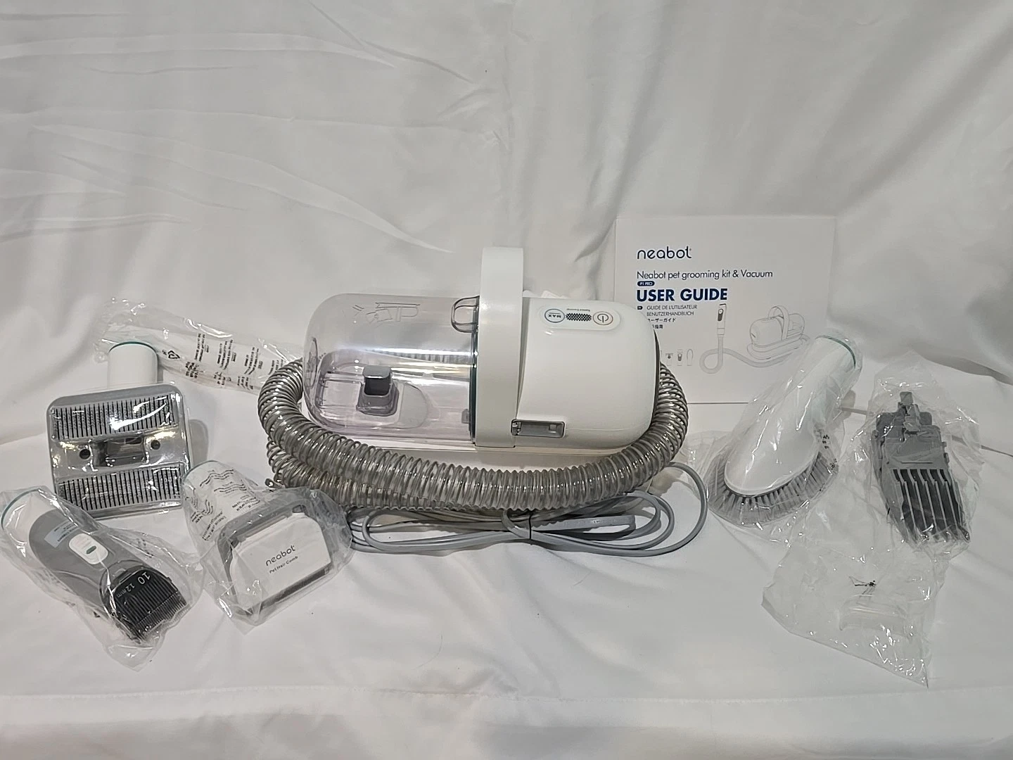 neabot Neakasa P1 Pro Pet Grooming Kit & Vacuum Suction 99%
