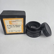 Sears Auto 2X Tele Converter Lens for Sears SLR Cameras 7342