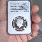 NGC 2019-S Silver Kennedy Half Dollar 50C PF 70 Ultra Cameo .999 Fine