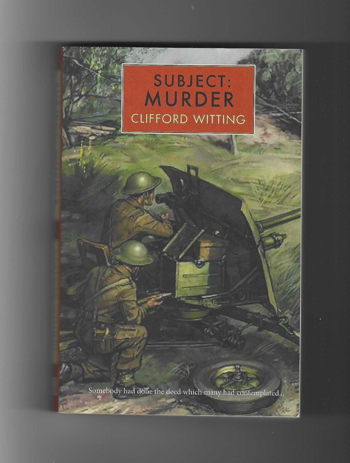 Clifford Witting - SUBJECT: MURDER - Galileo 2023 paperback Vg