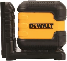 DeWALT  DW08802  Cross Line Laser Level 40' 1/4" Accuracy Two-Beam Red Laser