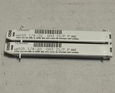 Brand New x2 OSG 1230000 1/4-20 GH3 2 FLUTE SPIRAL POINT