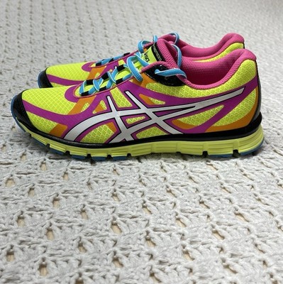 Asics Gel Extreme 33 Women s Running Sneakers Shoes Size 8.5  T2H9N Pink Yellow