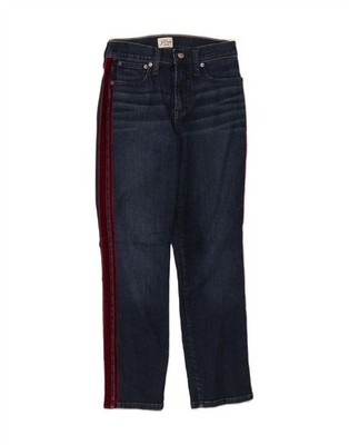 J. CREW Damen Slim Jeans W25 L26 dunkelblau Baumwolle VJ10