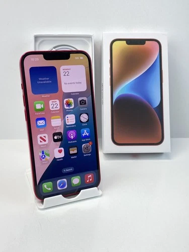 Apple iPhone 14 A2649 128GB (PRODUCT) Red! Unlocked! 98% battery health!