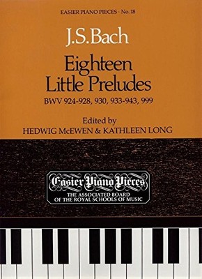 EIGHTEEN LITTLE PRELUDES BWV 9248 930 93 by Johann Sebastian Bach Paperback