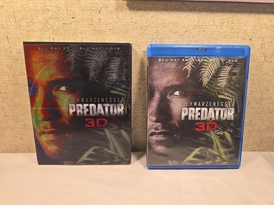 Predator (1987) 3D Blu-ray/DVD With  Lenticular Slipcover OOP No Digital Copy 