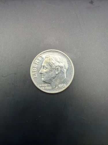1958 10C (Proof) Roosevelt Dime High Grade 90% Silver Under Melt