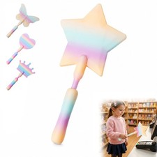 Fairy Magic Retractable Tap Payment Wand Hidden Slot NFC Credit Card Holder Gift