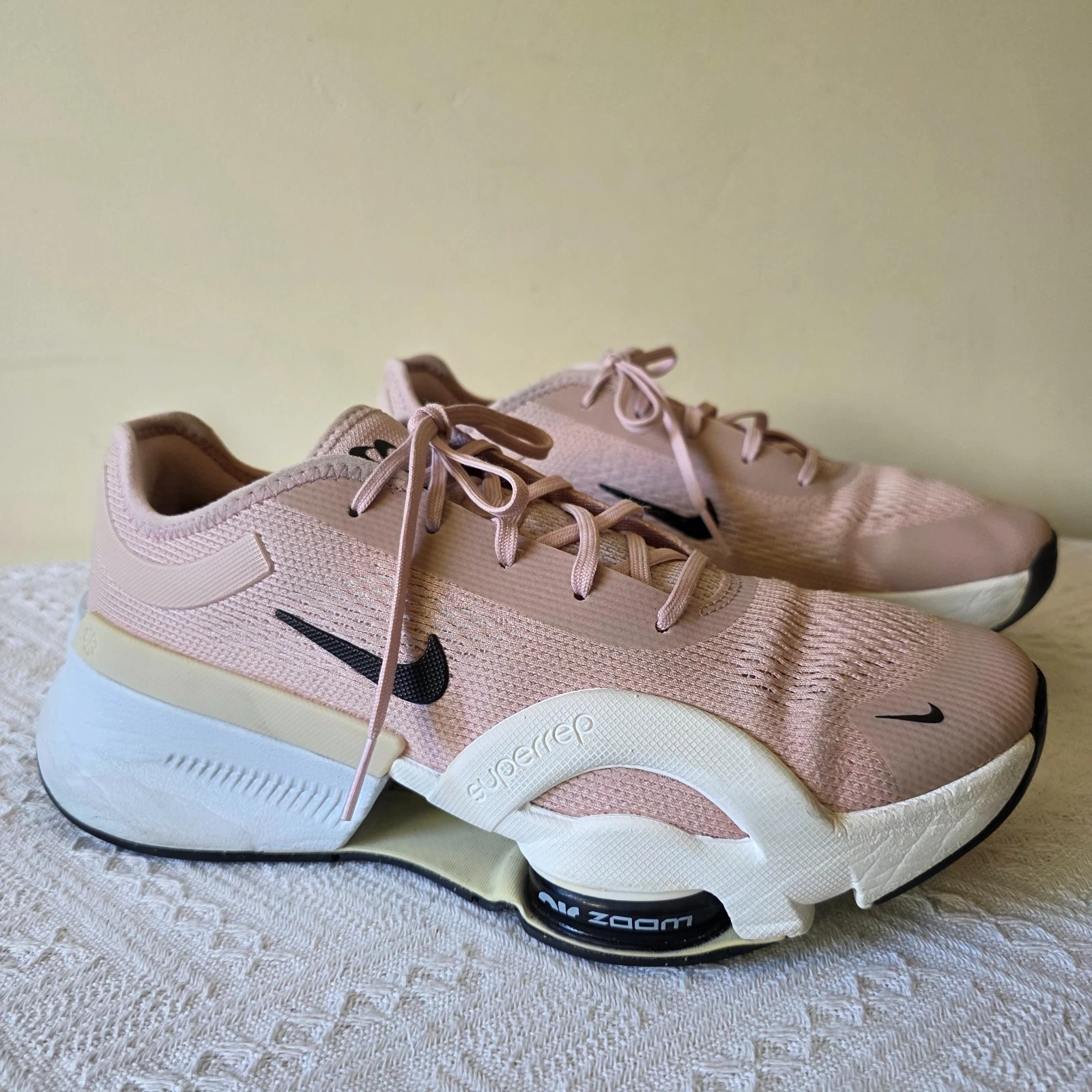 Nike Air Zoom SuperRep Donna 10 Rosa Oxford Bianco Vela DO9837 601