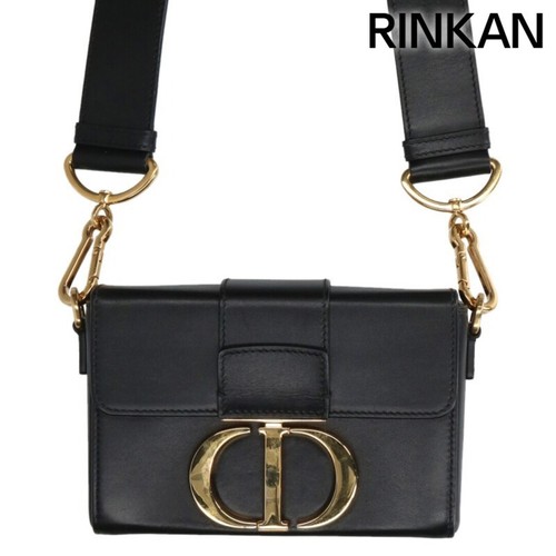 Dior 30 Montaigne Calfskin Shoulder Bag Ladies' Used b72ba9450b83f796f04a2eed7d9