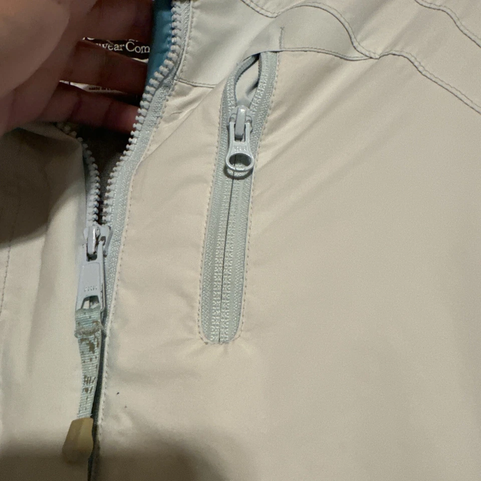 Abrigo Columbia Interchange Omni Tech chaqueta para niña - talla 14/16 azul bebé Foto 4 de 4