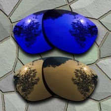 Violet Blue Bronze Copper Lenses Replacement For-Oakley Frogskins Polarized