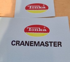 TONKA Mighty Cranemaster 74-75 WATER SLIDE DECAL