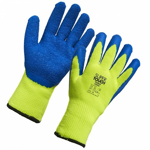 Pair of New Topaz Pawa Latex Micro Foam Coated Nylon Liner Work Safety Gloves - Picture 2 of 4