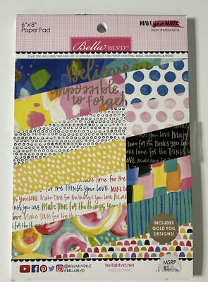 Bella Blvd Make Your Mark 6 x 8 inch Paper Pad