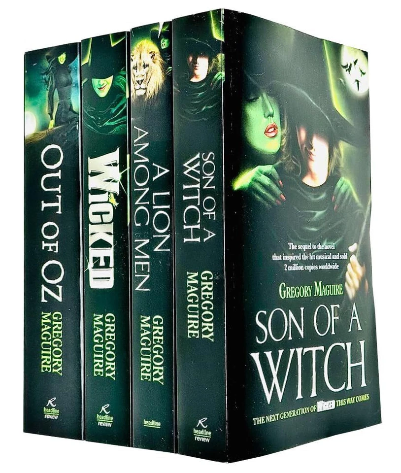 Wicked Years Series 4 Books Collection Set Son of a Witch, A Lion Among Men