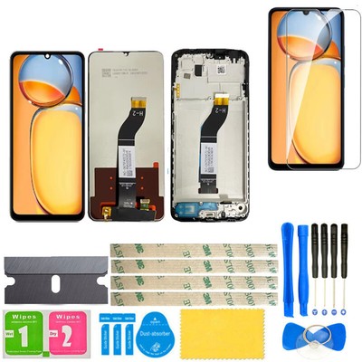 For Xiaomi Redmi 13C 23100RN82L LCD Display Touch Screen Digitizer Replacement