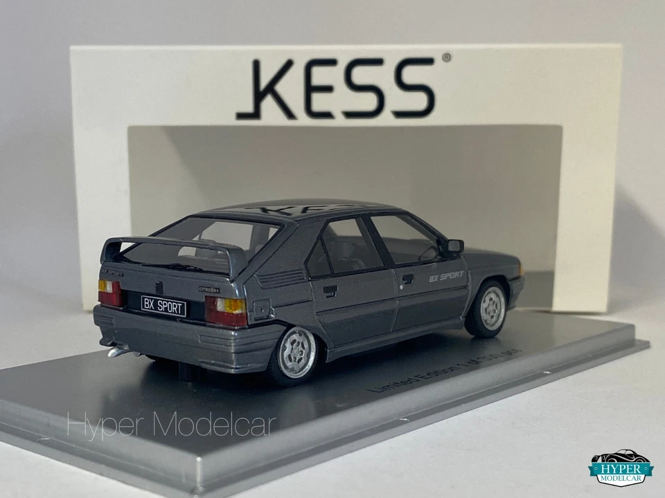 KESS 1/43 CITROEN BX SPORT 1985 GREY MET Art.KE43011030 - Immagine 3 di 4