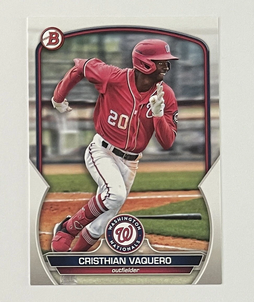 Cristhian Vaquero trading card