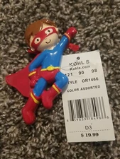 Christmas Super Hero Boy Ornament -Polar X- Gift Tree Decoration- Personalizable