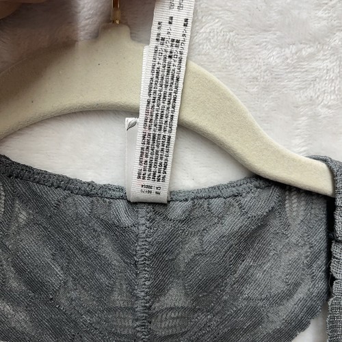 Intimate Free People BH Damen mittelgrau Bralette Blumen Spitze Racerback - Bild 4 von 7
