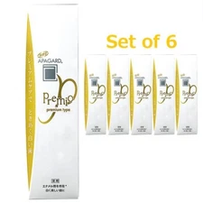 Toothpaste 6 pcs Set of 6 "APAGARD Premio" Nano-hydroxyapatite 100g SANGI JAPAN
