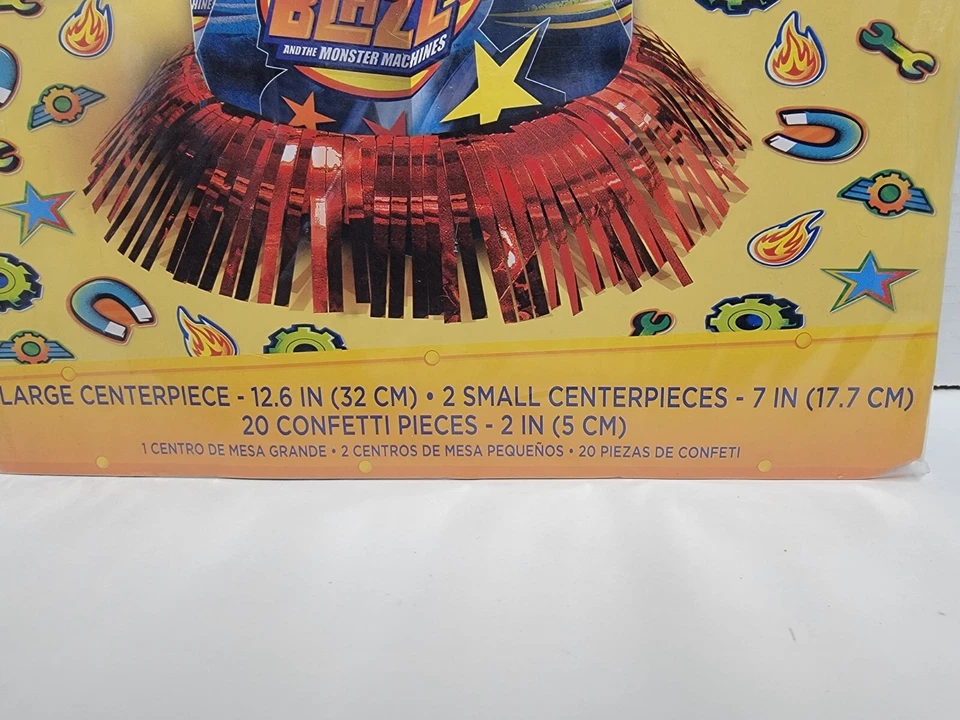 Nickelodeon Blaze And The Monster Machines Table Decorating Kit Party - Image 3 of 3