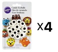 Wilton Large Sugar Candy Eyeballs Cake Cookie Cupcake Icing Decorations (4-pack) on sale Wilton Large Sugar Candy Eyeballs Cake Cookie Cupcake Icing Decorations (4-pack) on sale