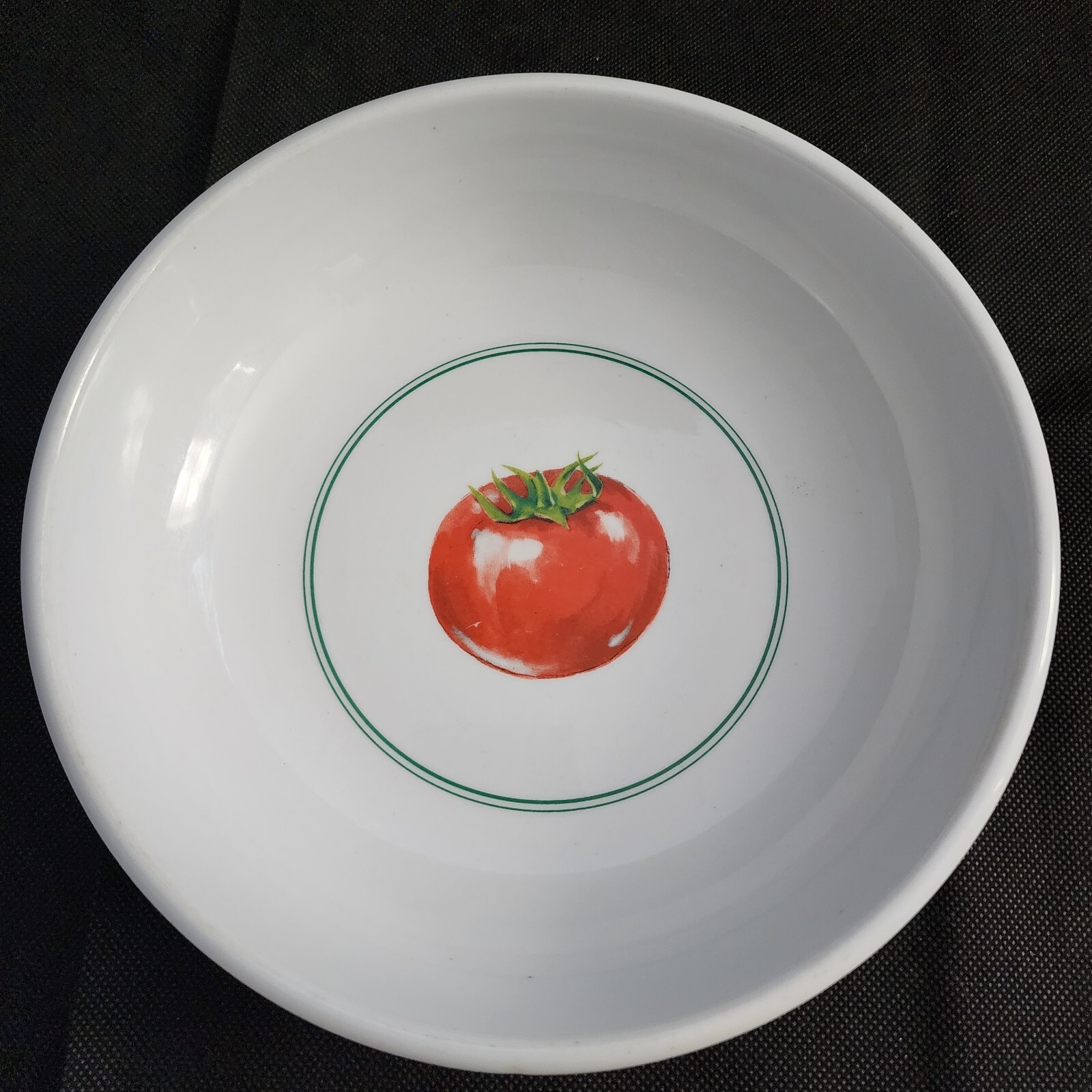 Vintage Ragu Rewards Ceramic Pasta Soup Bowl 7.5" White Red Tomato eBay