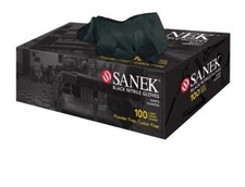 Sanek Graham Black/Nitrile/Powder Free Gloves