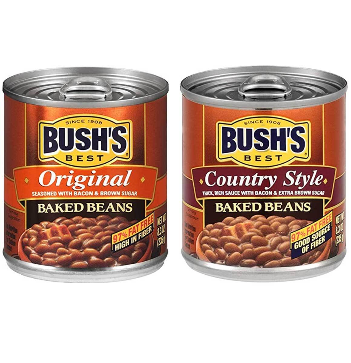 Bush's Best Baked Beans Variety Pack 3 Original 3 Country Style