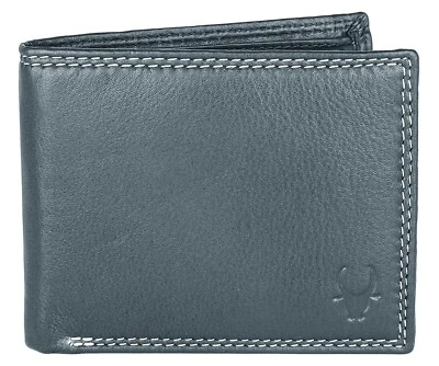Portefeuille Bifold En Cuir Pour Hommes Avec Blocage RFID - Photo 1/4